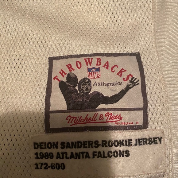 Deion Sanders rookie jersey - Picture 4 of 4